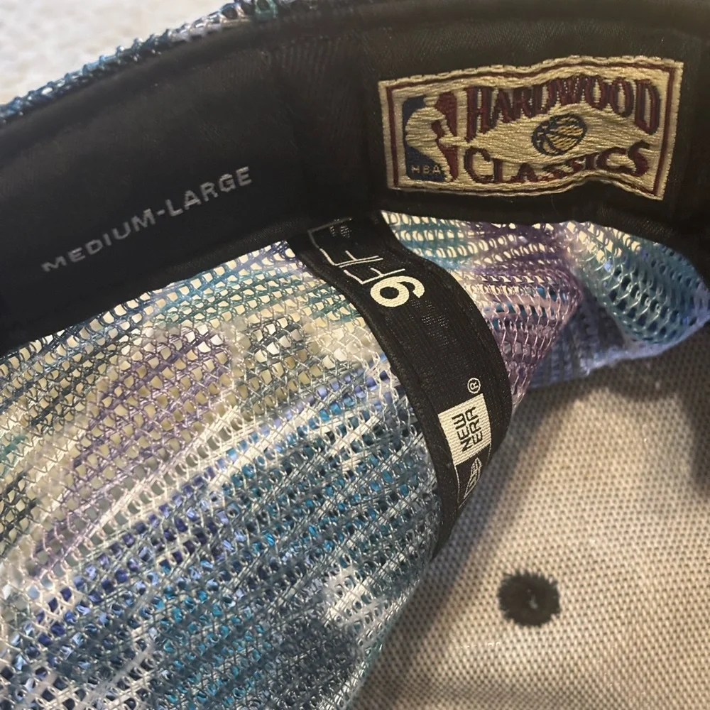 New Era Charlotte Hornets NBA 9NIFTY flatbilled basketball cap Size Med- Large